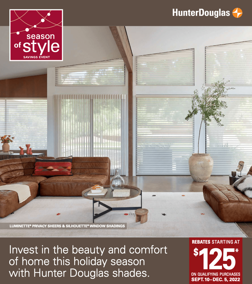 Hunter Douglas Q4 2022 Promo